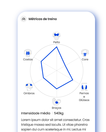 Histórico de treinos detalhado